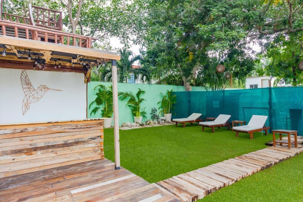 Encantadora Suite Super Amplia En Colibri Плайя-дель-Кармен Екстер'єр фото